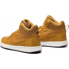 Nike Court Borough Mid Sneaker Hardal Sarı Lifestyle Kadın Ayakkabı
