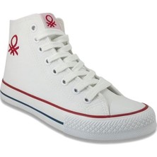 United Colors Of Benetton 30628 Günlük Spor Ayakkabı-Beyaz