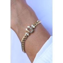 Yenigün Kuyumculuk 14 Ayar Altın Ü Harfli Künye