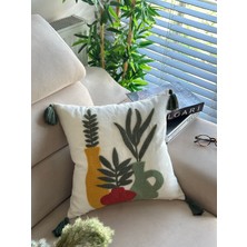 En Gözde Home Punch Nakışlı Kırlent Kılıfı