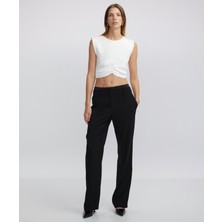 Kumaş mix crop tişört IW6240070069018