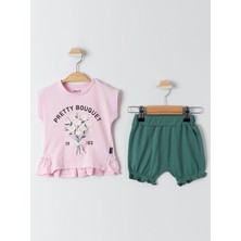 Miniworld Kız Bebek Takım 6-18 Ay Pembe