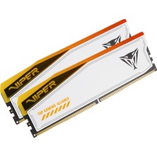 Patriot Viper Elite 5 Rgb Tuf 32GB (2X16GB) Ddr5 6000MHZ CL36 Gaming Ram (Bellek) (PVER532G60C36KT)