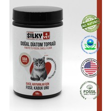 Silky Kediler Için Doğal Diatom Toprağı Gıda Takviyesi (150gr)