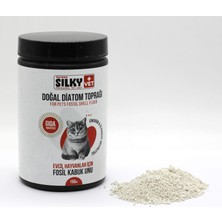 Silky Kediler Için Doğal Diatom Toprağı Gıda Takviyesi (150gr)