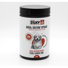 Silky - Köpekler Için Doğal Diatom Toprağı Gıda Takviyesi (150gr)