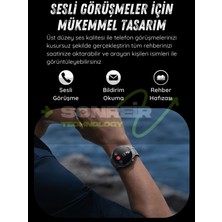 SONREIR Spor Watch 4 Pro 120HZ Amoled Ekran Su Geçirmez Sesli Arama Yapan Akıllı Saat Huawei Apple iPhone Uyumlu