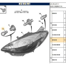 Bosch Turuncu Tek Duy Ampul (1987302812)