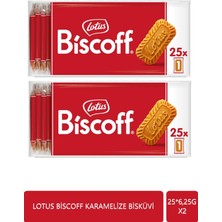 Lotus Biscoff 25*6,25 G x 2