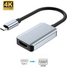 Techmaster Type-C To HDMI Çevirici 4K 2k 60Hz Mini Taşınabilir Görüntü Aktarım BYL-2006A