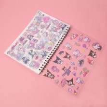 Piraye Gift Sanrio Karakterleri Sticker Defter  Model 2