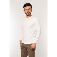 Cazador 5610 Cazador Erkek Sweat Ekru