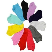 Black Arden Socks Kadın Renkli Soft Renkli Patik Çorap 8'li