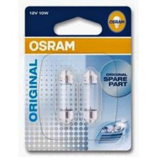 Osram 12V Sofit Ampul 10W Uzun Tip (41 mm )