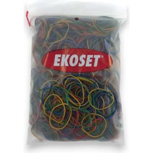 Ekoset Renkli Para Lastiği Karışık 4 Renk 70 mm 1000 Adet