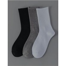 Black Arden Socks Karışık Desenli Soket Çorap 3 Çift