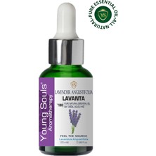 Young Souls Aromatherapy Lavender Angustifolia France Essential Oil Lavanta Angustifolia Fransa Uçucu Yağ 20 ml