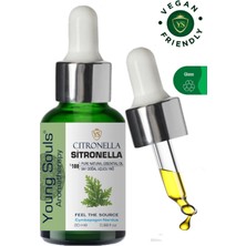 Young Souls Aromatherapy Citronella Essential Oil Sitronella Uçucu Yağ 20 ml