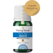 Young Souls Aromatherapy Focus Essential Oil Blend Odaklan Uçucu Yağ Karışımı 10 ml