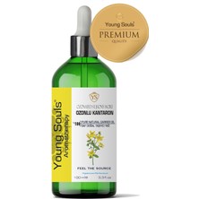 Young Souls Aromatherapy Ozonated St. john Wort Carrier Oil ( Maceration ) Ozonlu Sarı Kantaron ( Maserasyon ) 100 ml