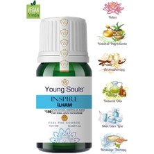 Young Souls Aromatherapy Inspire Essential Oil Blend İlham Uçucu Yağ Karışımı 10 ml