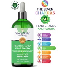 Young Souls Aromatherapy Hearth Chakra Massage Oil Kalp Çakra Masaj Yağı 100 ml