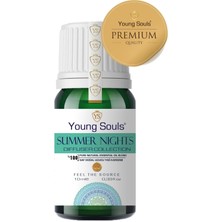 Young Souls Aromatherapy Summer Nights Essential Oil Blend Yaz Geceleri Difüzör Uçucu Yağ Karışımı 10 ml