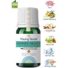 Young Souls Aromatherapy Summer Nights Essential Oil Blend Yaz Geceleri Difüzör Uçucu Yağ Karışımı 10 ml