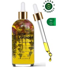 Young Souls Aromatherapy Rose Lavender Multi Use Oil Gül Lavanta Yüz Saç Tırnak & Vücut Bakım Kuru Yağ 100 ml