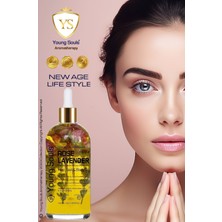 Young Souls Aromatherapy Rose Lavender Multi Use Oil Gül Lavanta Yüz Saç Tırnak & Vücut Bakım Kuru Yağ 100 ml