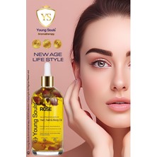 Young Souls Aromatherapy Rose Multi Use Oil Gül Yüz Saç Tırnak & Vücut Bakım Kuru Yağ 100 ml