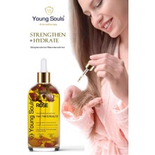 Young Souls Aromatherapy Rose Multi Use Oil Gül Yüz Saç Tırnak & Vücut Bakım Kuru Yağ 100 ml