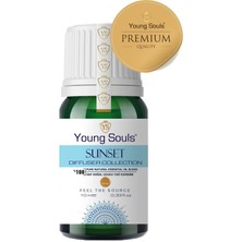 Young Souls Aromatherapy Sunset Essential Oil Blend Gün Batımı Difüzör Uçucu Yağ Karışımı 10 ml