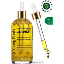 Young Souls Aromatherapy Jasmine Multi Use Oil Yasemin Yüz Saç Tırnak & Vücut Bakım Kuru Yağ 100 ml