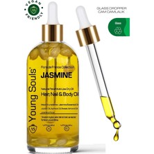 Young Souls Aromatherapy Jasmine Multi Use Oil Yasemin Yüz Saç Tırnak & Vücut Bakım Kuru Yağ 100 ml