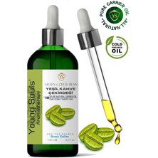 Young Souls Aromatherapy Green Coffee Carrier Oil Yeşil Kahve Çekirdeği Bitkisel Taşıyıcı Yağ 100 ml