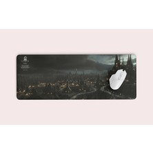 Kambar Oyun - Eski Şato - 70X30CM Dikiş Kenarlı Oyuncu Mousepad