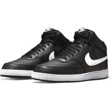 Nike Court Vision Mid Nn Erkek Günlük Ayakkabı Dn3577-001 Siyah