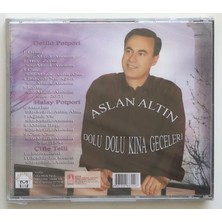 Altın Plak Aslan Altın Dolu Dolu Kına Geceleri CD (Jelatininde Sıfır Orjnal Dönem Baskı Cd)