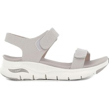 Skechers Arch Fit-Touristy Kadın Sandalet Bej 119247-TPE Konforlu Tasarım ve Hafif Taban