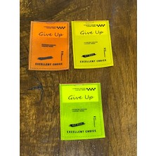 Gönülden Tasarım 3 Lü Renkli Yazılı Arma Set Dikiş Aksesuarı 8x6 cm