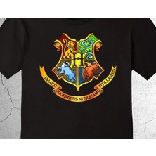 BUMETA Harry Potter Hogwarts Slytherin Gryffindor Tişört Çocuk T-Shirt