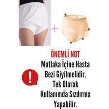 Butik Yeni Nesil Yıkanabilir Sıvı Su Geçirmez Hasta Emici Mesane Slip Külodu Bezi - Sızdırmaz