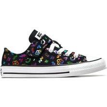 Converse Chuck Taylor All Star Easy On Doodles Çocuk Günlük Ayakkabı A07218C Siyah