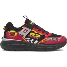 Skechers Skech Tracks Çocuk Ayakkabı 402303L-BKRD Siyah