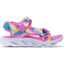 Skechers Hypno-Flash - Rainbow Lights Çocuk Sandalet 20218L-MLT Çok Renkli