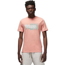 Jordan M Brand Gfx Ss Crew 3 Erkek T-Shirt DM1426-824 Turuncu