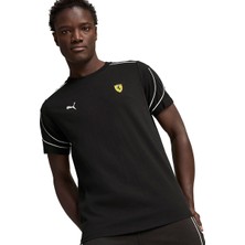Puma Ferrari Race Mt7+ Erkek Siyah Günlük Stil Tişört 62704501