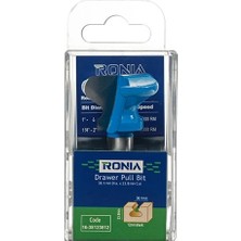 Ronia Ahşap Freze Bıçağı 16-38123812 Kulp Freze Ucu Sap(D): 12 mm