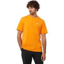 Salomon Graphic Perf Ss Tee M Erkek T-Shirt LC2219700 Sarı